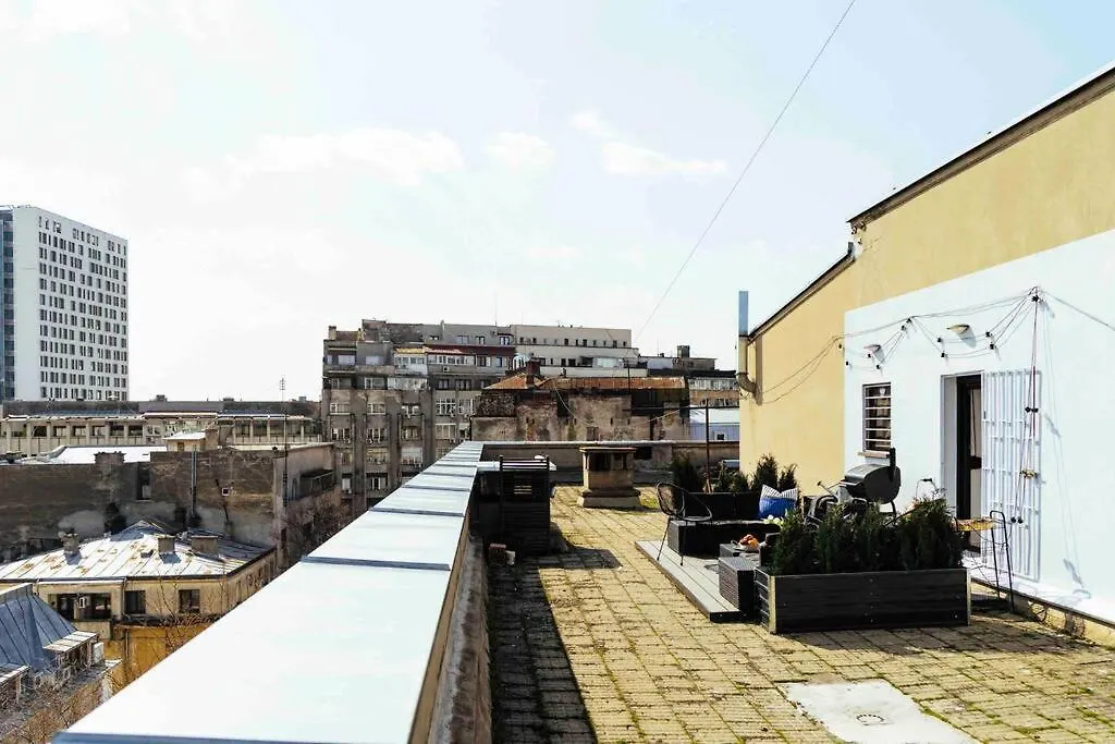 Amazing Views Rooftop Flat - Amzei Square Bukarest Apartman