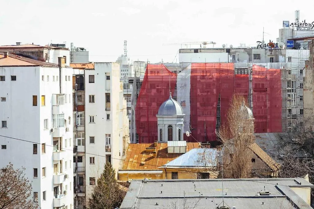 Apartman Amazing Views Rooftop Flat - Amzei Square Bukarest